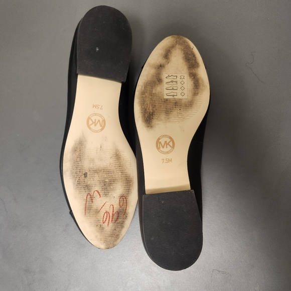 Michael Kors Dylyn Ballet Flats Black Sz 7.5. Excellent Condition - Picture 9 of 9